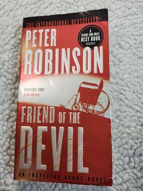 Peter Robinson Friend of the Devil Paperback 2008 Mystery Inspector Banks Novel